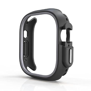 Shockproof Bumper Case for i-Watch Watch 44/45/46(2024) MM (Grey)